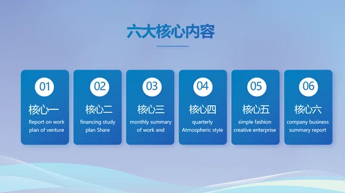 蓝色医疗生物医药科技公司动态PPT模板