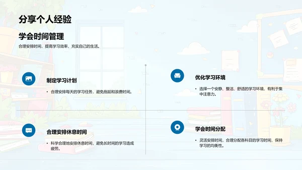 高一生活学习汇报PPT模板