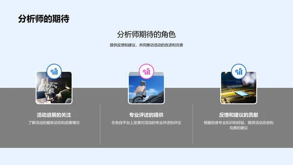 媒体活动策划分析PPT模板