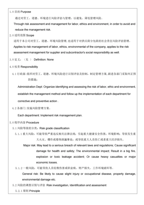 EICC社会责任风险评估管理程序.docx