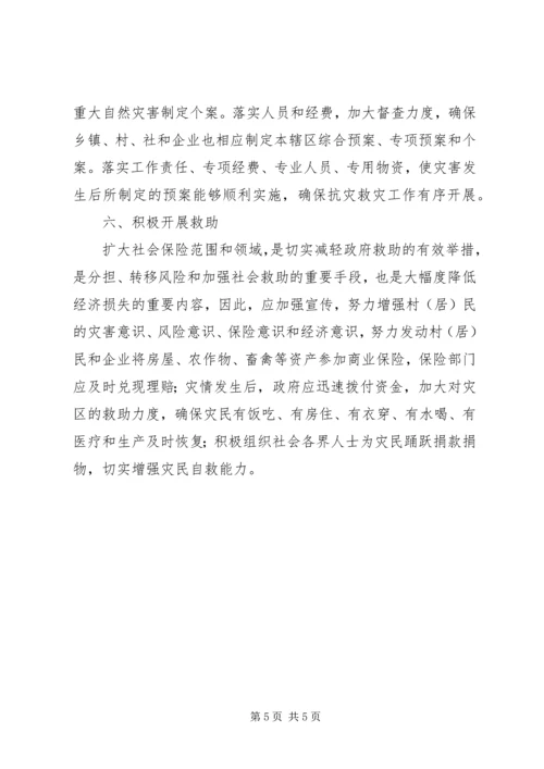 做好贫困山区防灾抗灾工作的思考 (2).docx