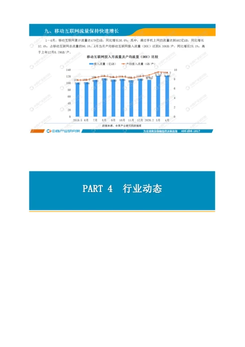 中国通信行业运行情况月度报告-2.docx