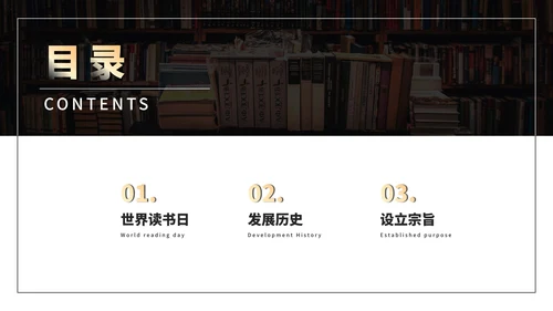 世界读书日知识科普PPT模板