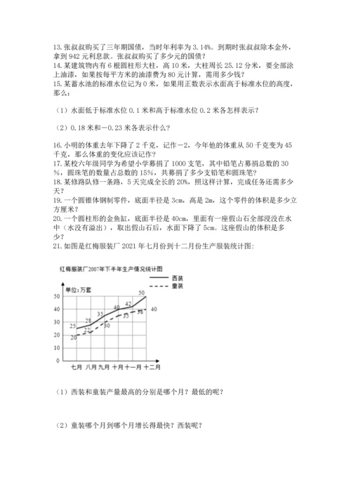 六年级小升初数学解决问题50道及完整答案【全优】.docx