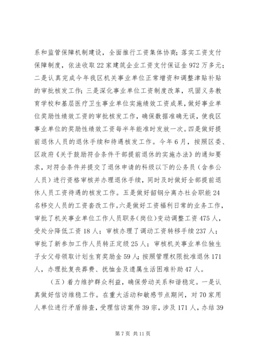 人社局年度人力资源工作总结.docx