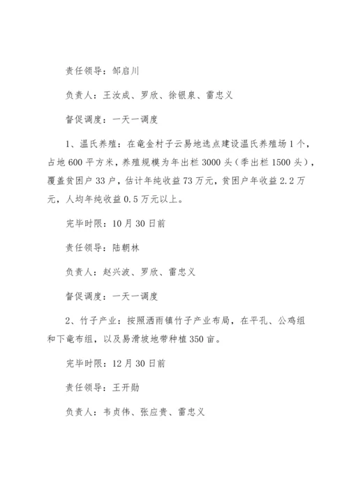 安龙县洒雨镇下陇村脱贫攻坚作战专题方案最终版.docx