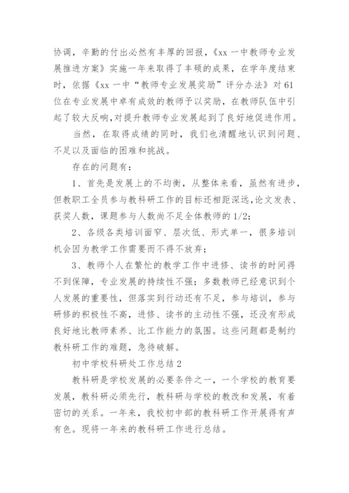 初中学校科研处工作总结.docx