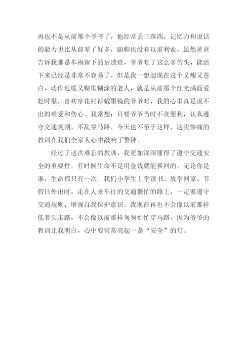 一个难忘的教训作文.docx