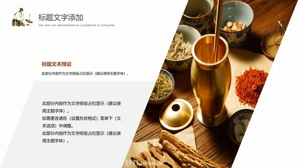 传统中医学中医院中医文化中草药PPT模板