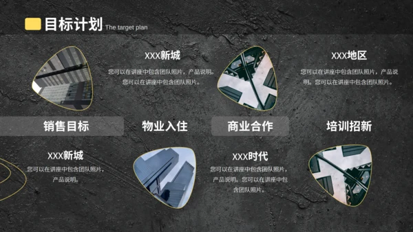 季度工作计划汇报总结通用PPT