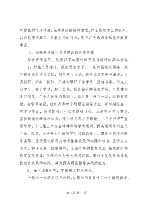 学校领导班子分析检查报告范文 (2).docx