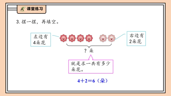 【课堂无忧】人教版一年级上册2.6 解决问题（一）（课件）(共34张PPT)