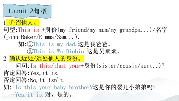 2024年新版PEP人教版三年级英语期末总复习（复习期间可重复用）unit1-unit6全面知识梳理