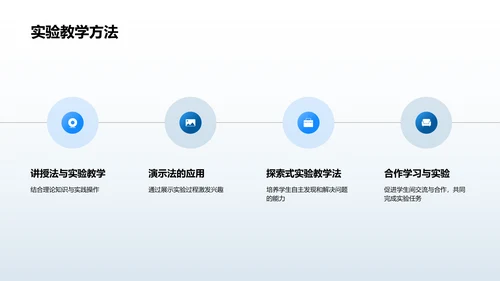 蓝色摄影风科学实验PPT模板