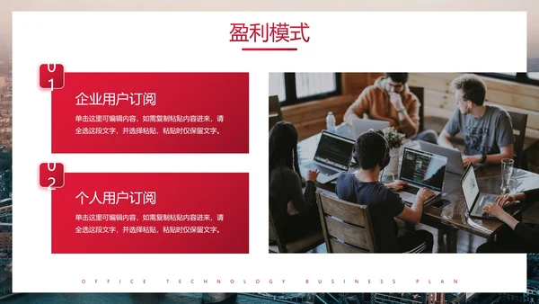 高级实景简约品牌商业计划书PPT模板