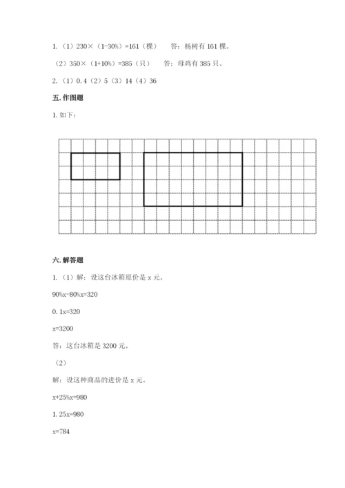 洛阳市吉利区六年级下册数学期末测试卷学生专用.docx