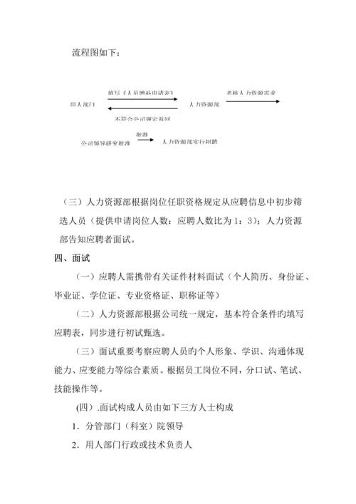 成都医院人事管理新版制度.docx