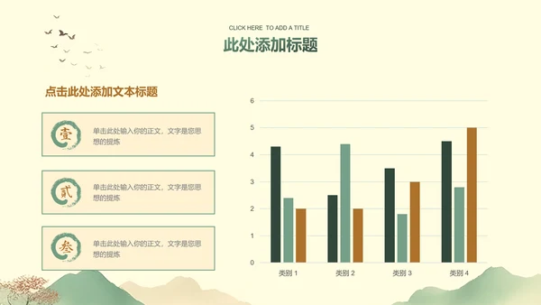 绿色中国风通用PPT演示模板