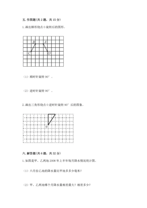 人教版五年级下册数学期末测试卷及答案（必刷）.docx