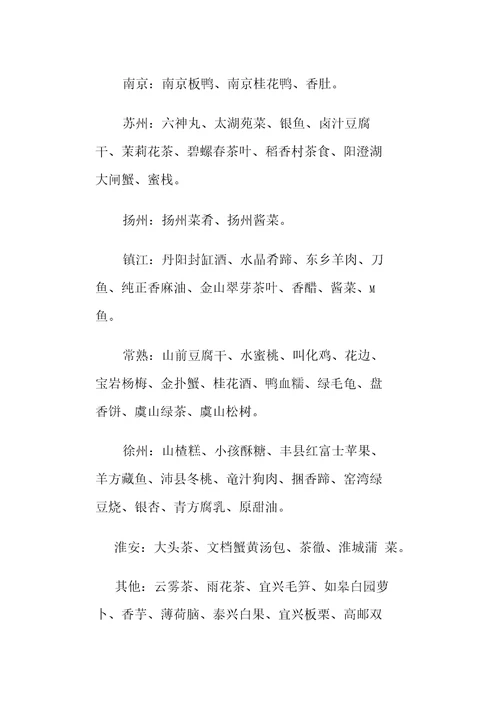 全国各地农产品特产之欧阳治创编