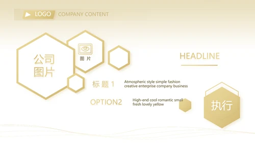金色简约大气金融公司简介工作总结PPT