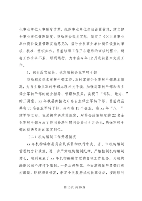 人力社保局办公室工作总结.docx