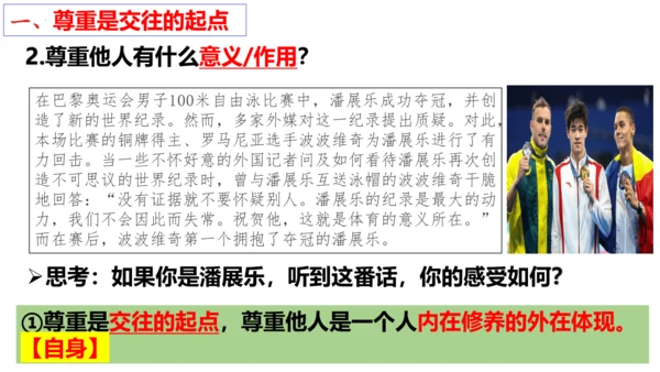 【新课标】4.1尊重他人 课件（24张ppt）【2024年秋新教材】