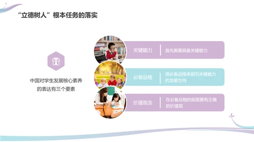彩色水彩简约商务新课标解读培训PPT课件