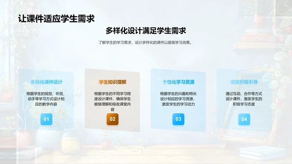 课件设计应用PPT模板
