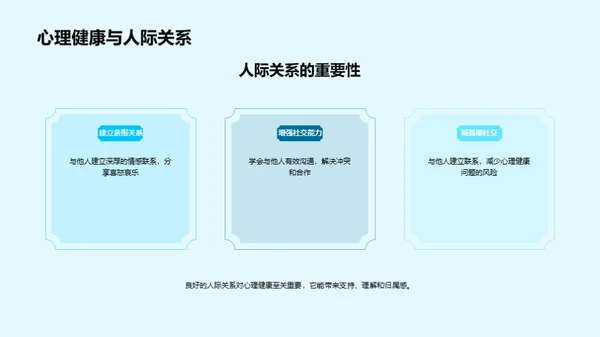 心理健康的保护与维护