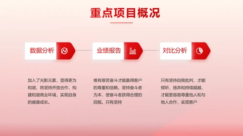 红色医疗耳科工作汇报动态PPT模板