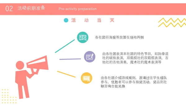 社团活动策划PPT模板