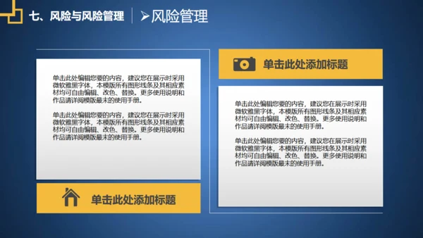 蓝色融资商业创业计划书通用PPT模板
