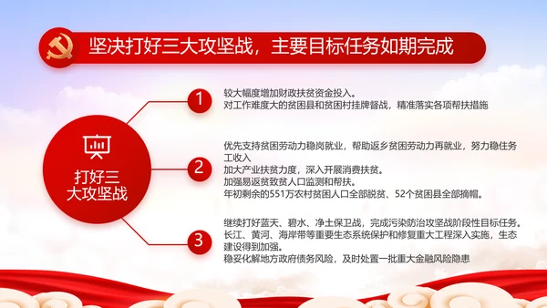 党建党支部年终工作总结汇报PPT党课