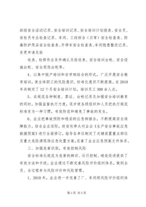 安全标准化验收汇报材料(5).docx