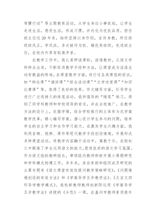 教师申报高级职称个人工作总结.docx