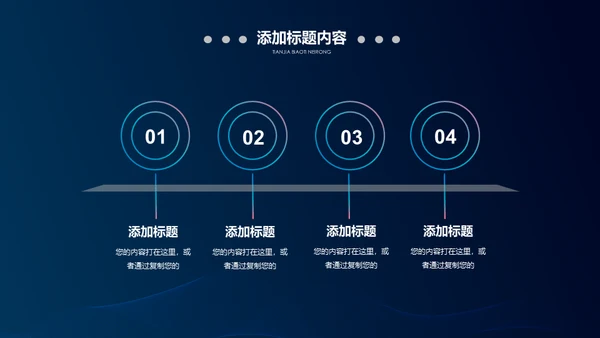 高科技半导体芯片产业通用PPT模板