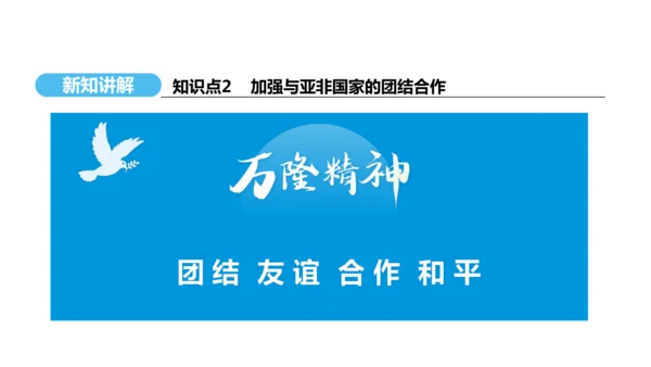 第16课 独立自主的和平外交  课件 2024-2025学年统编版八年级历史下册