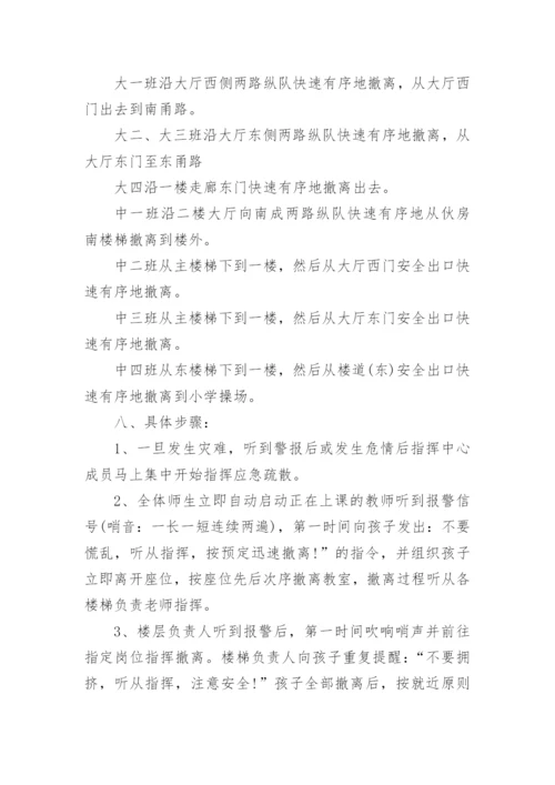 突发地震应急预案方案脚本【篇1】.docx