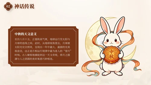 棕色中秋节庆祝策划活动PPT模板