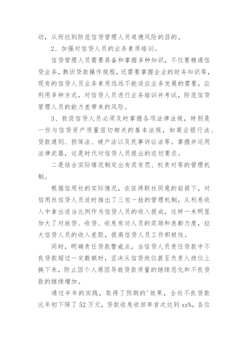 信贷客户经理工作总结.docx