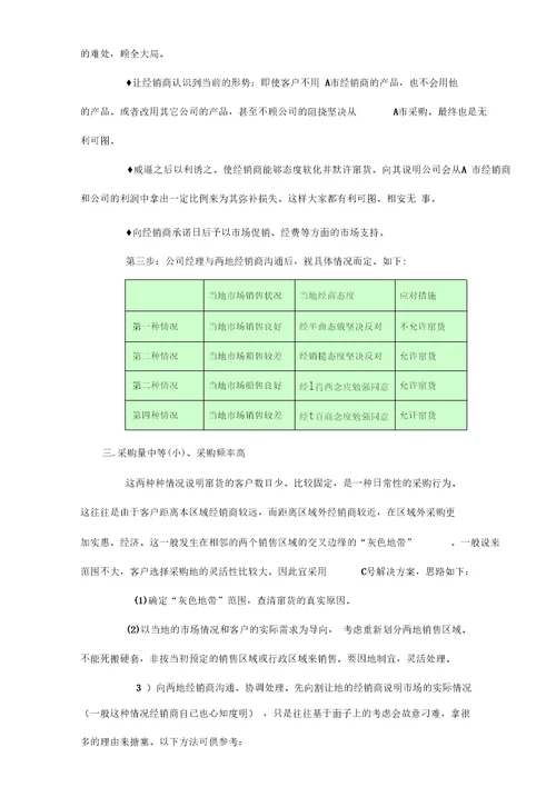 如何应对客户跨区域采购诱发的窜货困局