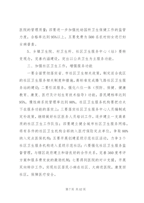 某年区委卫生部门全年卫生监管计划范文.docx