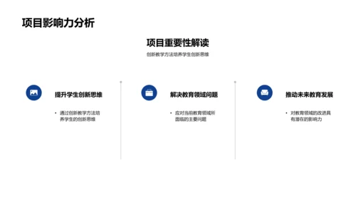 教育研究创新思维应用PPT模板