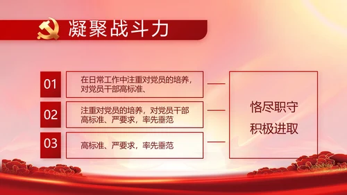 党支部党员代表大会工作总结汇报计划动态PPT