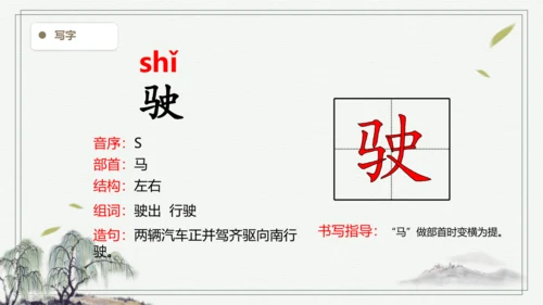 【2024秋季学期教材】语文四上6.夜间飞行的秘密 生字识记课件