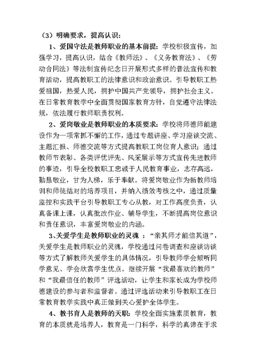 伊宁市第三中学师德师风考核实施细则及考评办法1[10页]
