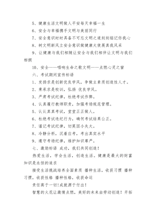 宿舍文化建设标题 小学生宿舍文化墙面布置标语(五篇).docx