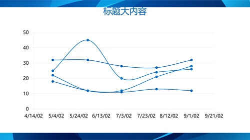蓝色科技网络信息软件科技商务动态PPT