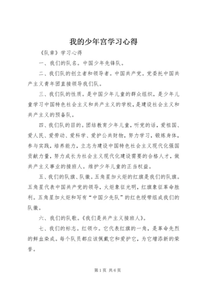 我的少年宫学习心得 (2).docx
